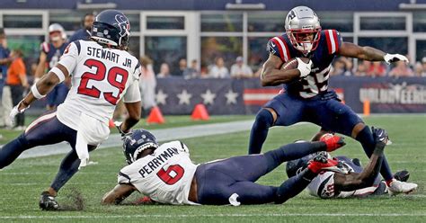 Patriots fall to Texans in preseason opener in Bailey Zappe’s extended look [+gallery]